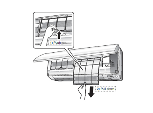 air filter diagram