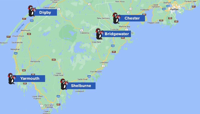 southern NS service locations