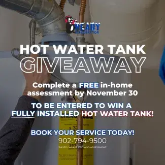 Hot Water Tank Giveaway - Nov 2025