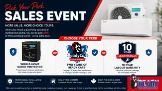 Ready Pick your perk sales event 